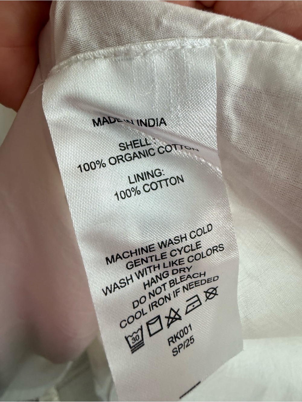 NEW Quince Organic Cotton Gauze Smocked Sleeveless Maxi Dress White Small Summer - Picture 7 of 8